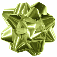 Бант Academy Style Звезда болотный, 60мм