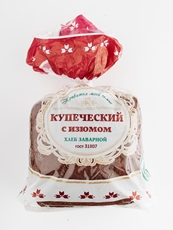 Хлеб Иркутский хлебозавод Купеческий с изюмом заварной, 350г