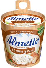 Сыр творожный Almette с белыми грибами 60%, 150г