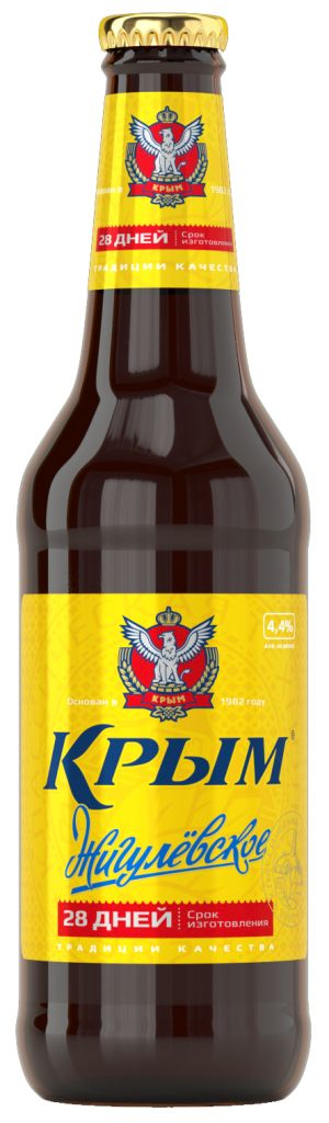 Пиво Крым Жигулевское, 0.45л