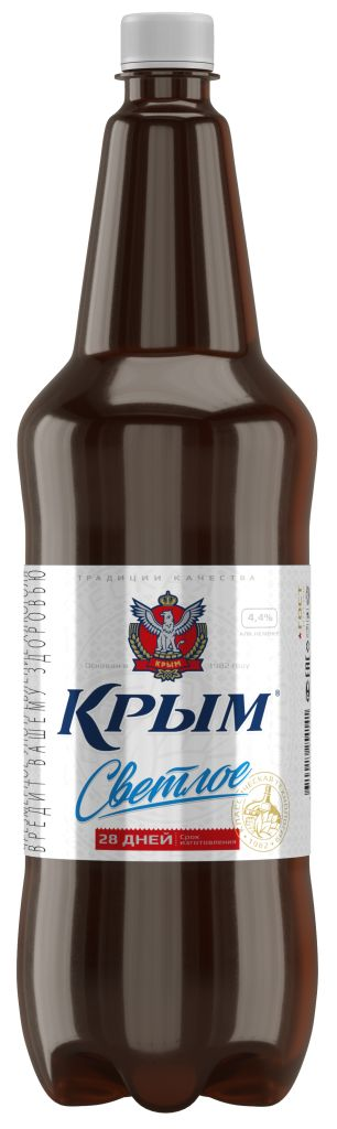 Пиво Крым светлое, 1.3л