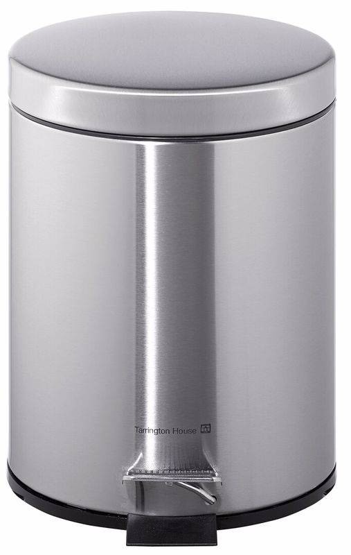 Tarrington House Контейнер для мусора с педалью 5л, 20.5 х 20.5 х 28см