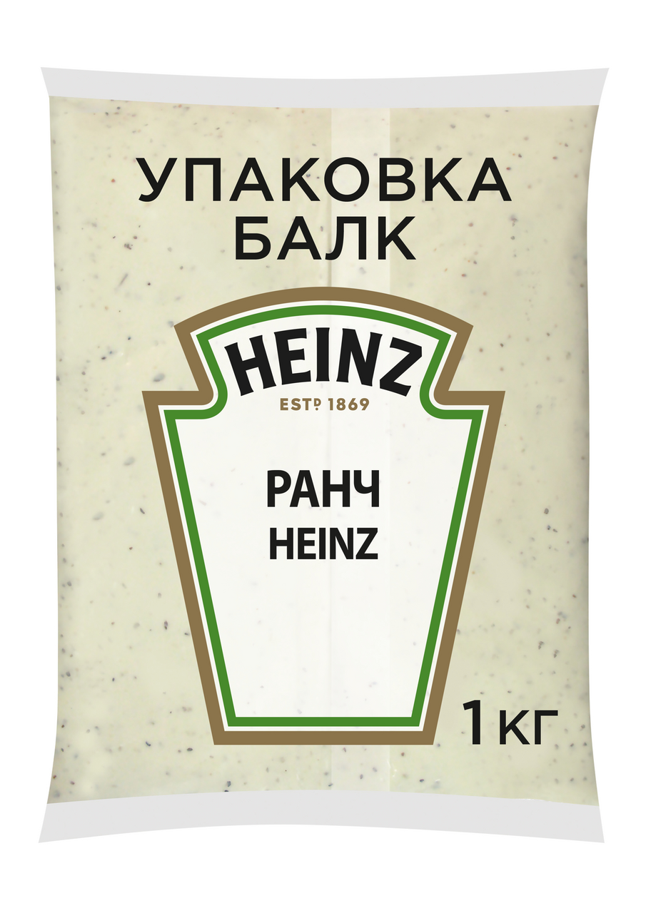 Соус Heinz Ранч, 1кг купить с доставкой на дом, цены в интернет-магазине