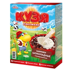 Шарики шоколадные Кузя Лакомкин 215г