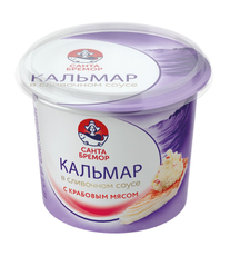 Паста кальмар с крабовым мясом Санта Бремор 150г