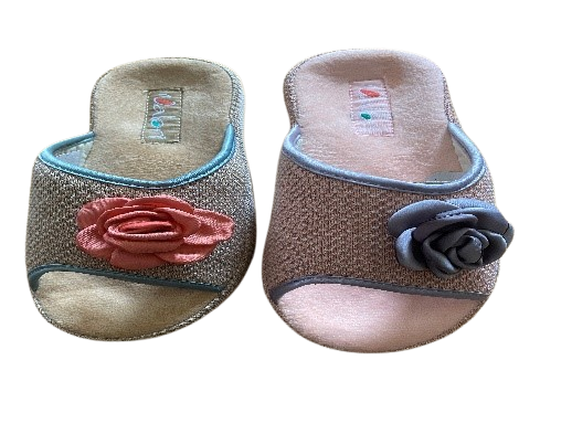 Тапочки женские Valori открытые роза