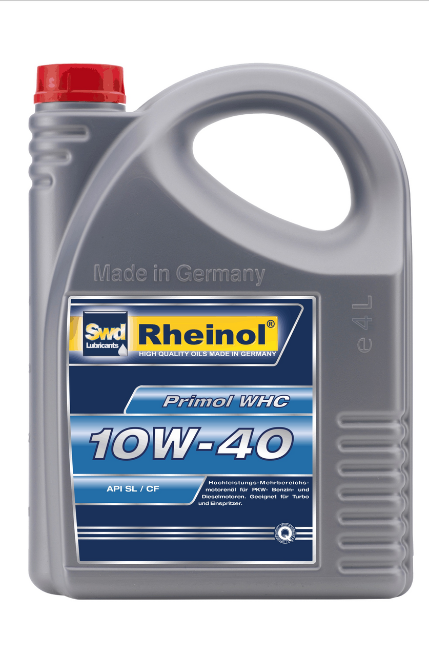 Масло моторное SWD Rheinol Primol Whc 10W-40 полусинтетическое, 4л