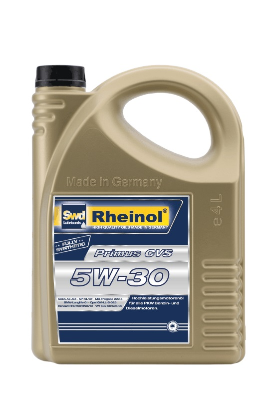 Масло моторное SWD Rheinol Primus Cvs 5W-30 синтетическое, 4л