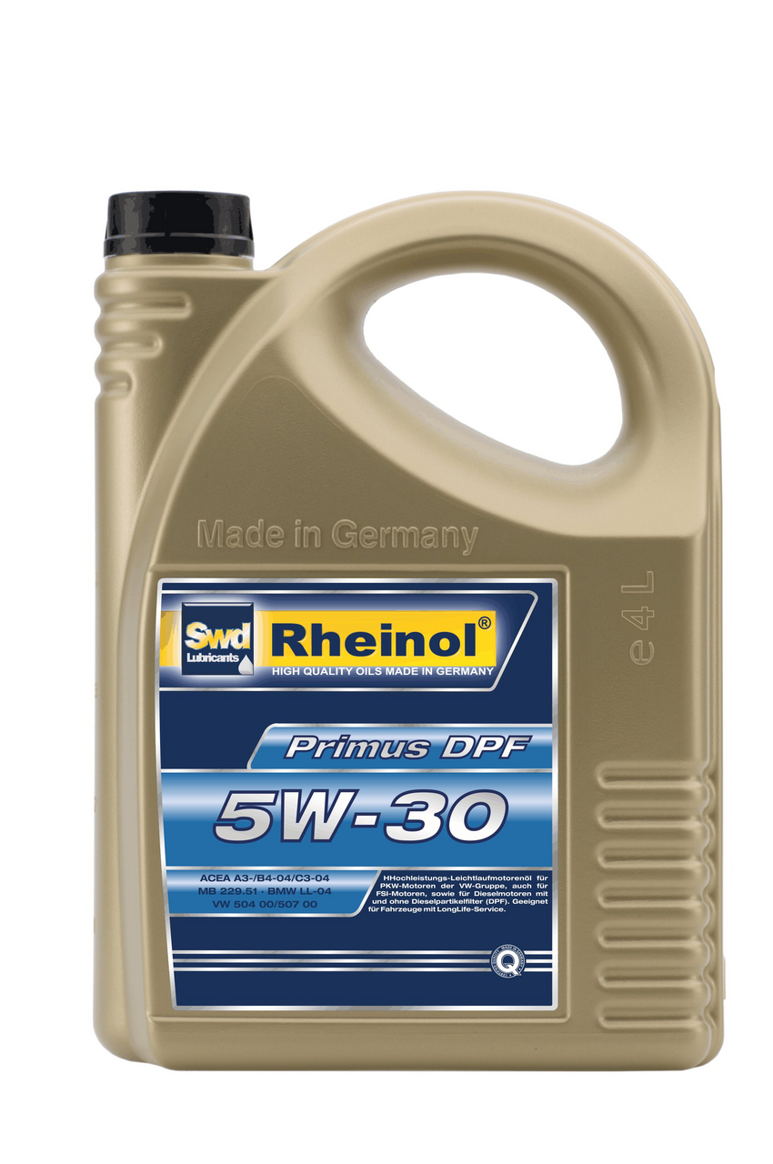 Масло моторное SWD Rheinol Primus Dpf 5W-30 синтетическое, 4л