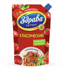 Кетчуп Здрава классический, 350г