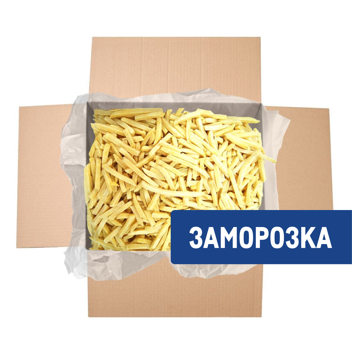 Картофель фри Морозко Green замороженный, 12кг