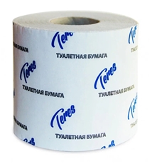 Туалетная бумага Teres 1-слойная, 54м