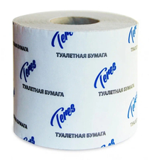 Туалетная бумага Teres 54м 1-слойная, 1 рулон