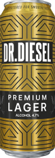 Напиток пивной Doctor Diesel премиум лагер, 0.43л