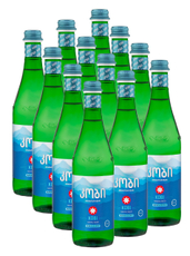 Вода Kobi минеральная газированная, 330мл x 12 шт