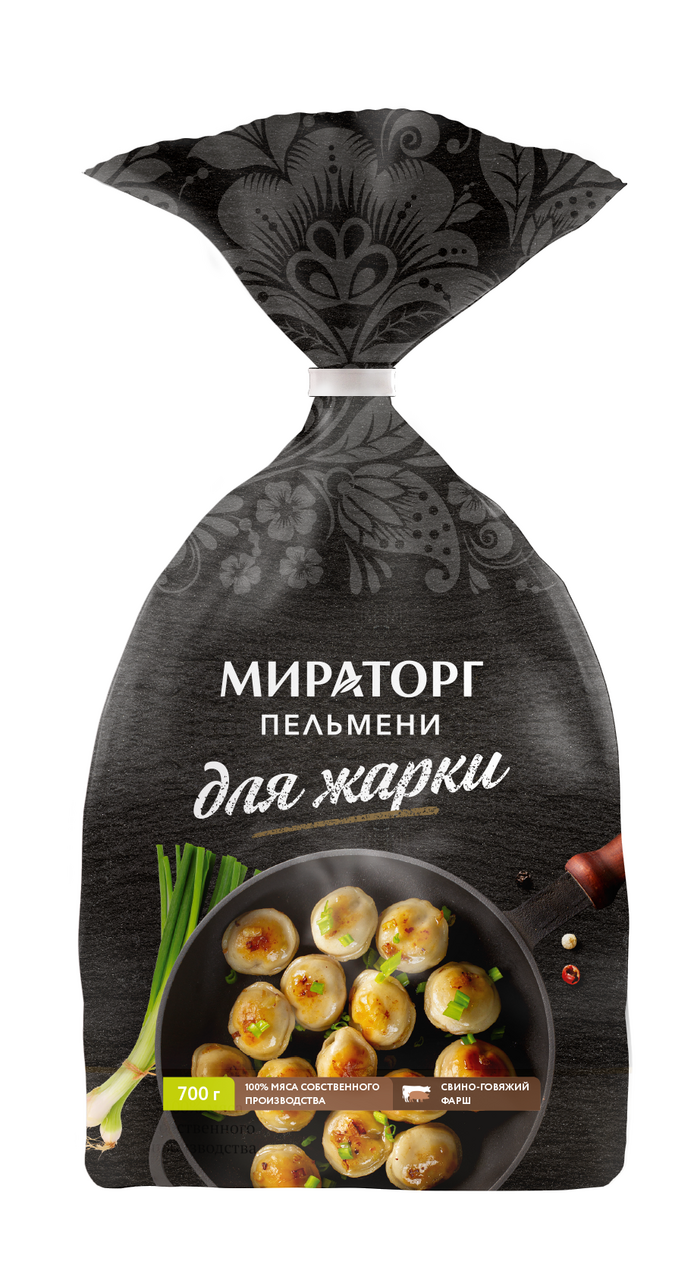 Пельмени Мираторг для жарки, 700г купить с доставкой на дом, цены в  интернет-магазине