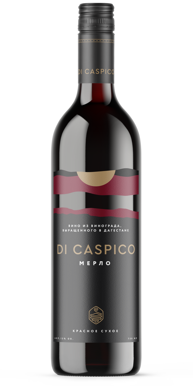 Изображение товара Красное сухое вино Di Caspico Мерло 0.75л из Дагестана