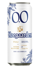 Напиток пивной Hoegaarden пшеничный безалкогольный, 0.45л