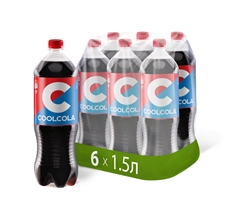 Напиток Очаково Cool Cola газированный, 1.5л x 6 шт