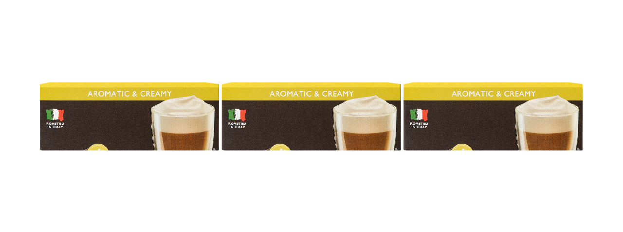 Изображение товара RIOBA Кофе в капсулах Dolce Gusto Latte Macchiato 8 порций 16 капсул, 192г х 3 шт