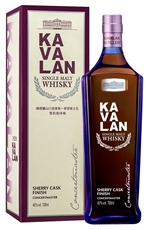 Виски Kavalan Concertmaster Sherry Cask Finish в подарочной упаковке, 0.7л