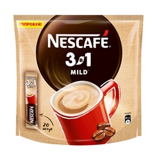 Напиток кофейный Nescafe Mild 3в1 20 пакетиков, 290г