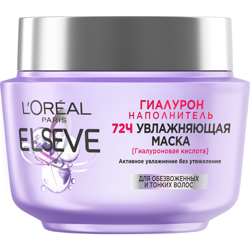 Изображение товара Маска для волос L'oreal Elseve Гиалурон наполнитель увлажняющая 300мл