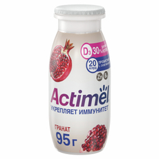 Напиток фруктовый Actimel гранат 1.5%, 95г