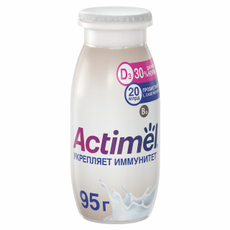 Напиток фруктовый Actimel Натуральный 1.5%, 95г