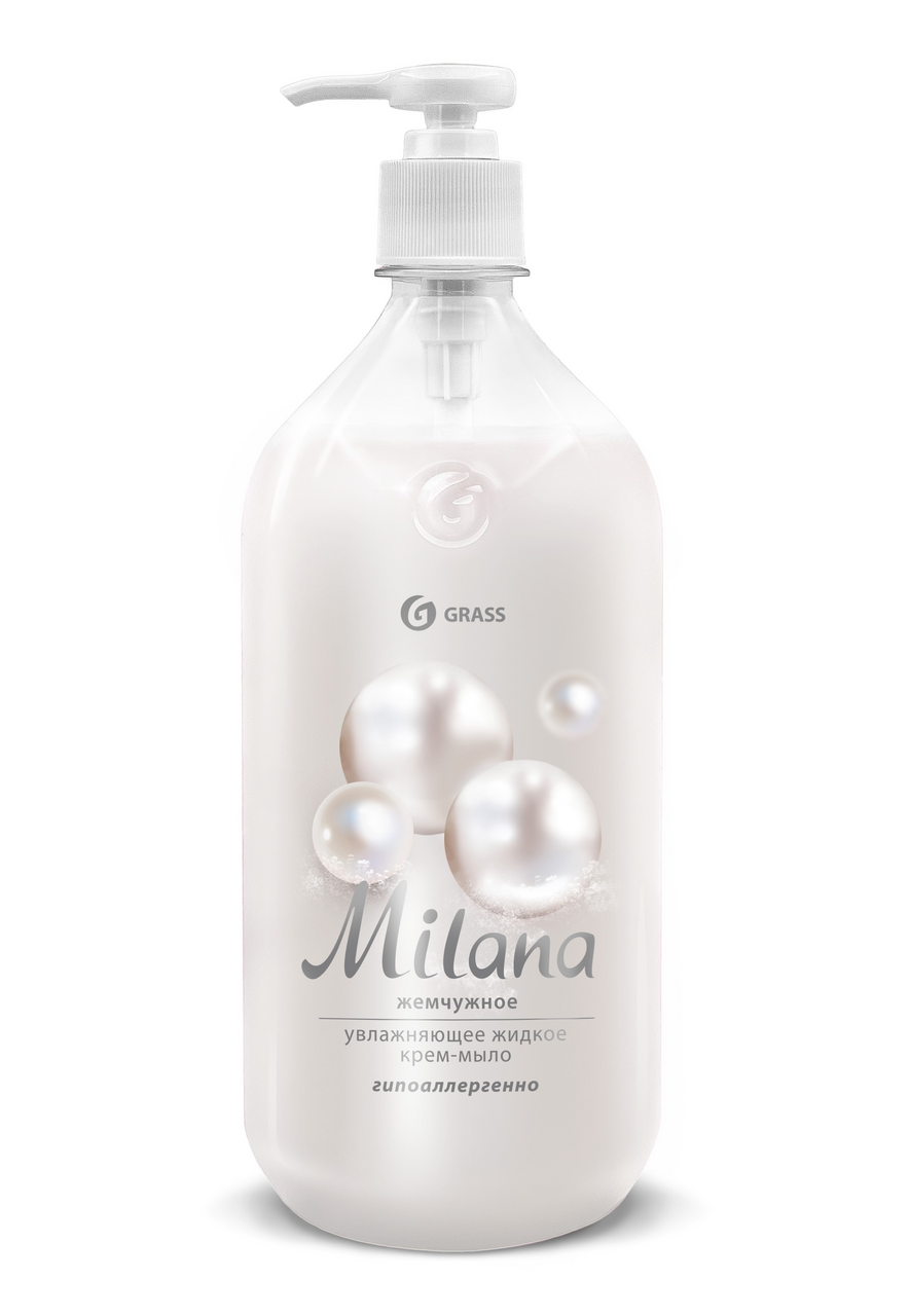 Изображение товара Мыло жидкое Grass Milana жемчужное, 1л