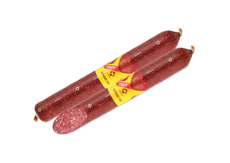 Колбаса Останкино зернистая полусухая сырокопченая, ~525г