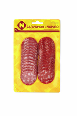 Нарезка Останкино сальчичон и чоризо сырокопченая, 90г