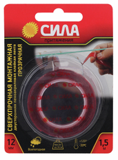 Лента монтажная двусторонняя Сила SDST-1215TR