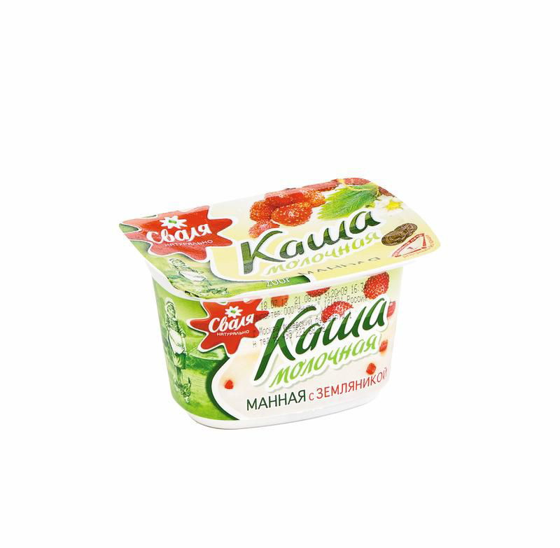 Каша СВАЛЯ манная, 6% 200г купить с доставкой на дом, цены в интернет ...
