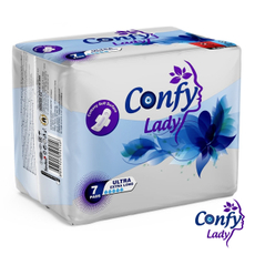 Прокладки гигиенические Confy Lady Ultra Extra Long, 7шт