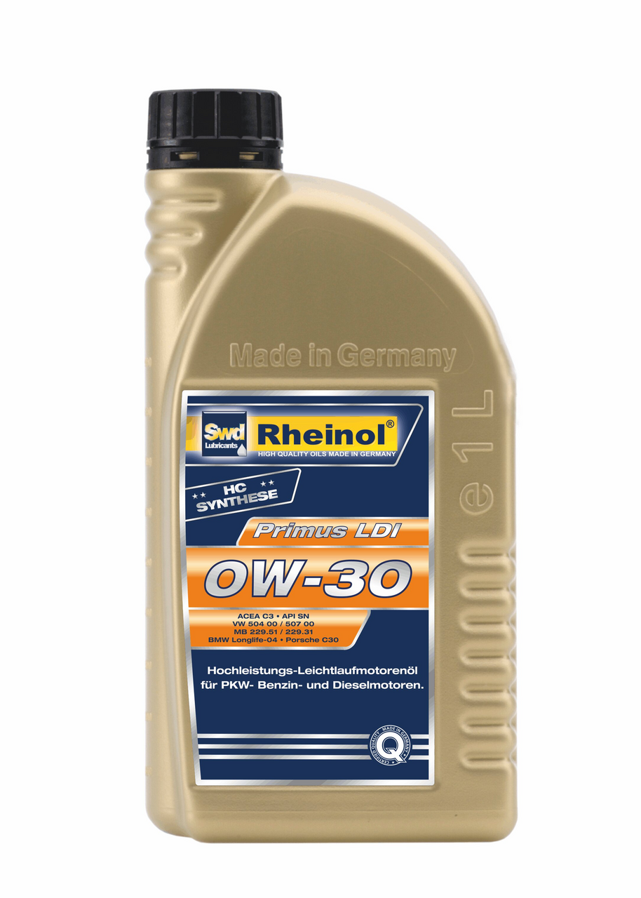 Моторное масло SWD Rheinol Primus 0W-30 синтетическое, 1л