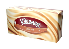 Салфетки бумажные Kleenex Ultra Soft в коробке, 56шт