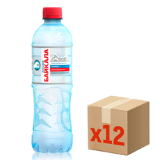 Вода Волна Байкала питьевая негазированная, 500мл x 12 шт