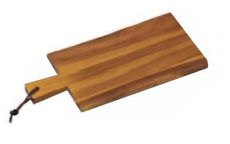 METRO PROFESSIONAL Доска сервировочная Акация с ручкой, 29 x 14см