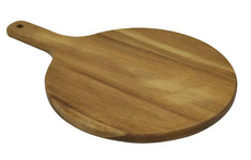METRO PROFESSIONAL Доска сервировочная Акация с ручкой, 38 x 26см