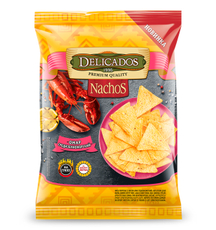 Чипсы Delicados Начос кукурузные Омар средиземноморский, 100г