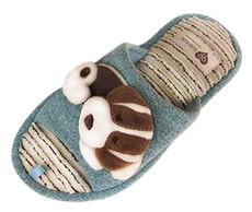 Тапочки женские Lucky Land 3218 W-LMO-W с аппликацией щенок, р. 36-41