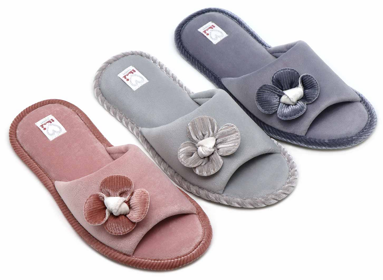 Тапочки женские Lucky Land велюр