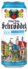 Пиво Otto Von Schrodder безалкогольное, 0.5л