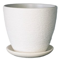 Горшок-гнездо с поддоном Композит Крокус №4 керамический, 4.2л