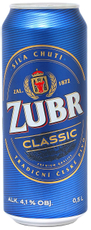 Пиво Zubr Classic, 0.5л