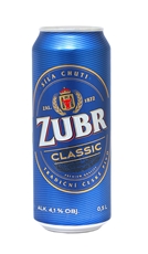 Пиво Zubr Classic, 0.5л x 24 шт