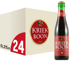 Напиток пивной Kriek Boon Extra светлый фильтрованный, 0.25л x 24 шт