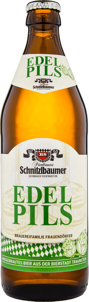 Изображение товара Пиво Schnitzlbaumer Edel-Pils 0. 5л - классика пилснеров