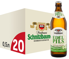 Пиво Schnitzlbaumer Edel-Pils, 0.5л x 20 шт